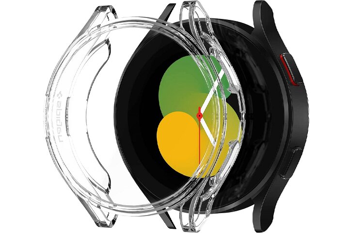 Pelindung Layar Spigen Ultra Hybrid untuk Galaxy Watch5.