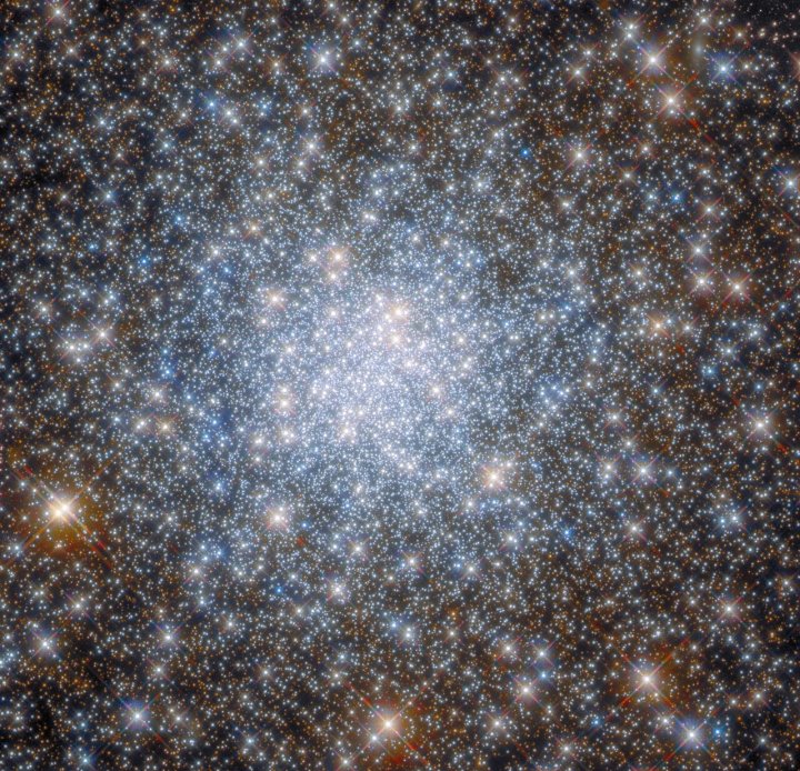 This star-studded image from the NASA/ESA Hubble Space Telescope shows the heart of the globular cluster NGC 6638 in the constellation Sagittarius. The star-strewn observation highlights the density of stars at the heart of globular clusters, which are stable, tightly bound clusters of tens of thousands to millions of stars. To capture the data in this image, Hubble used two of its cutting-edge astronomical instruments: Wide Field Camera 3 and the Advanced Camera for Surveys. 