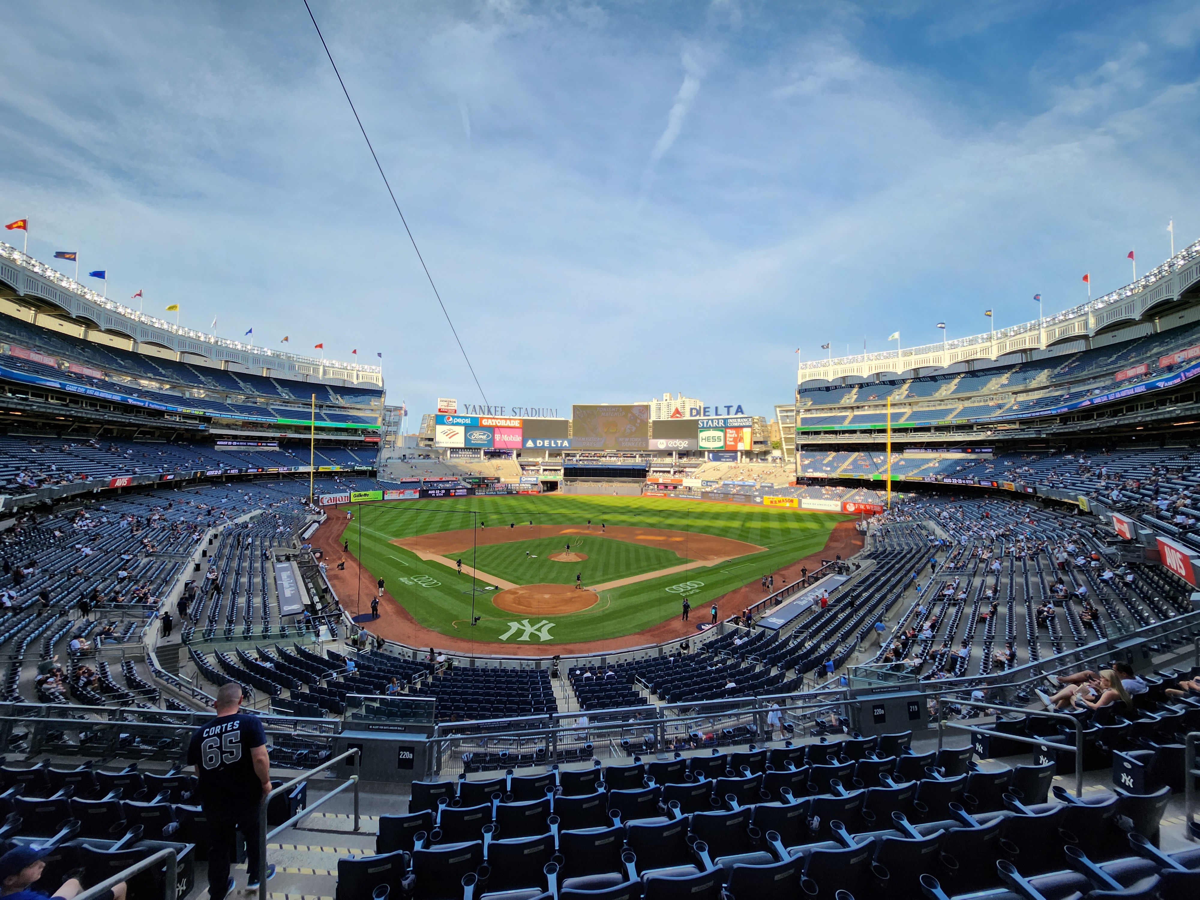Photo of Yankee Stadium.