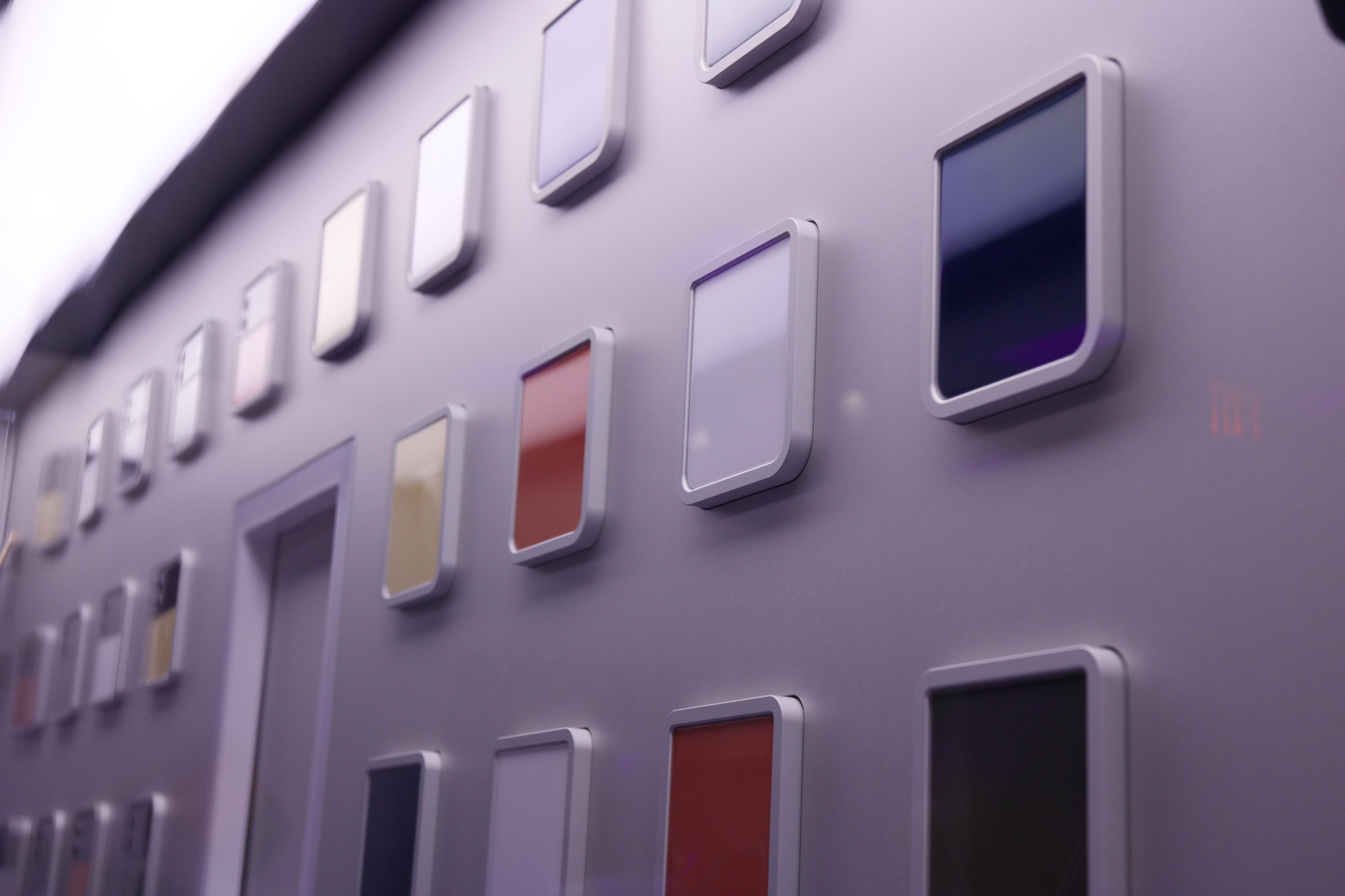 Colores de la edición a medida del Samsung Galaxy Z Flip 4.