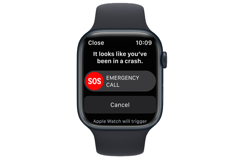 Apple Watch Series 8 Sturzschutz Notruf.