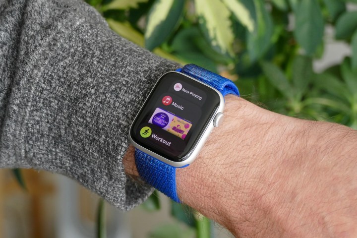 App Dock on the Apple Watch SE 2.
