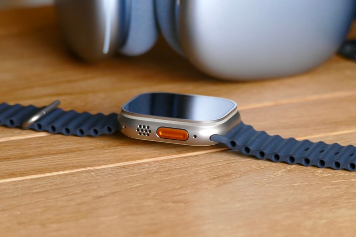 Il pulsante Azione dell'Apple Watch Ultra.