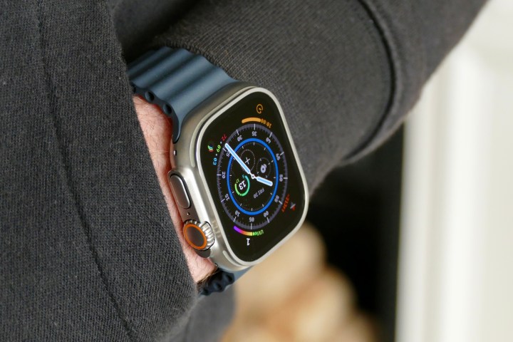 apple watch ultra review on wrist pocket