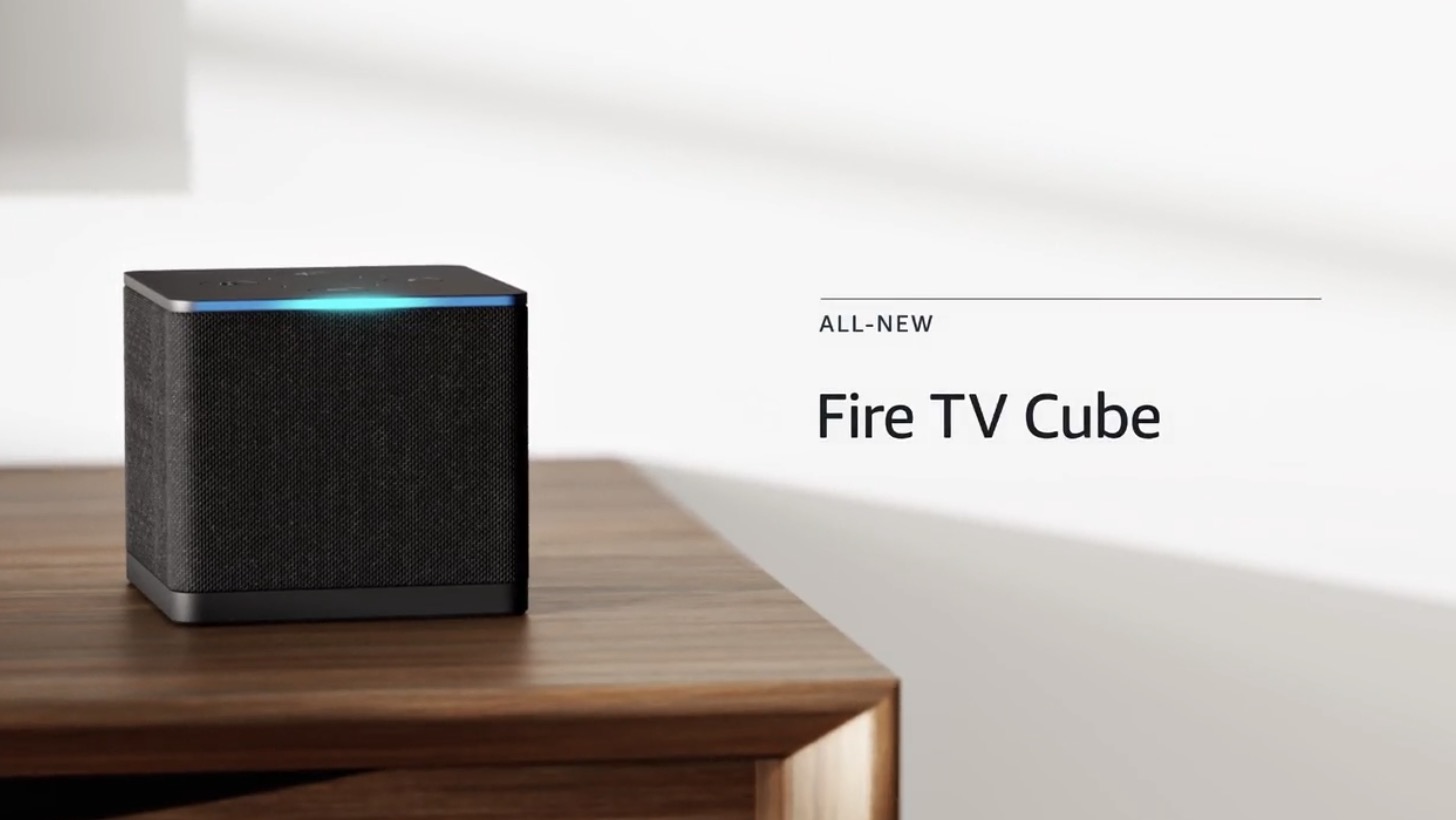 Fire TV Cube with Alexa Voice Remote Pro