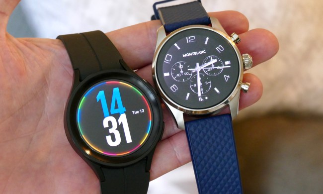 The Galaxy Watch 5 Pro and the Montblanc Summit 5.