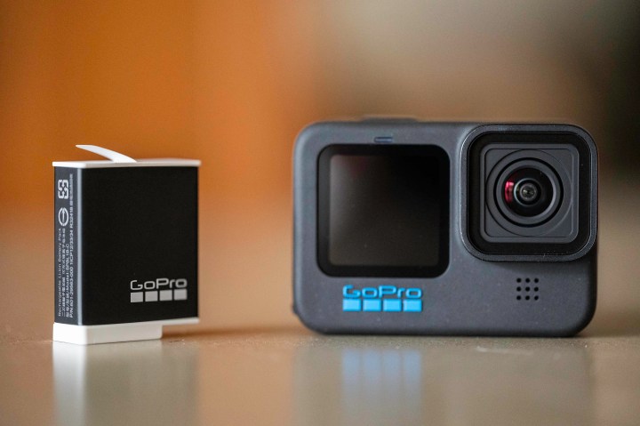 The GoPro Hero 11 Black with the Enduro battery.