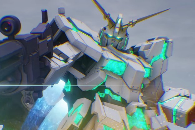 Gundam Unicorn in Gundam Evolution.