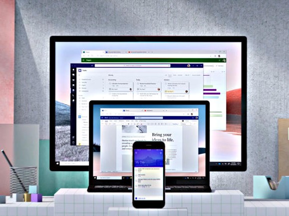 Microsoft Office 365 free trial available across all devices, mobile to desktop.