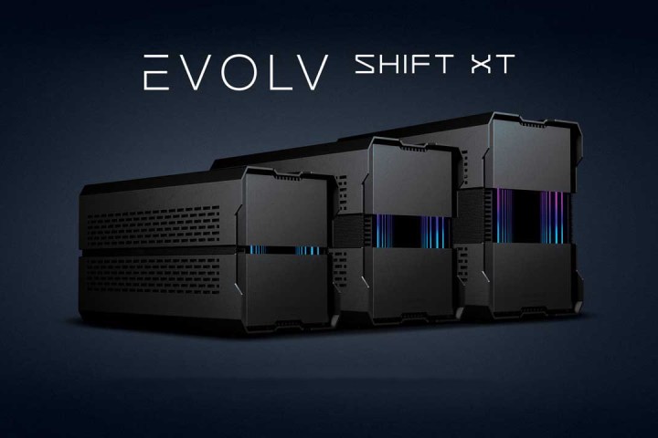 Press image of the Phanteks Evolv Shift XT mini-ITX case. 