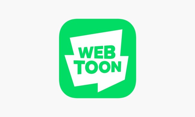 A picture of the logo for WEBTOON