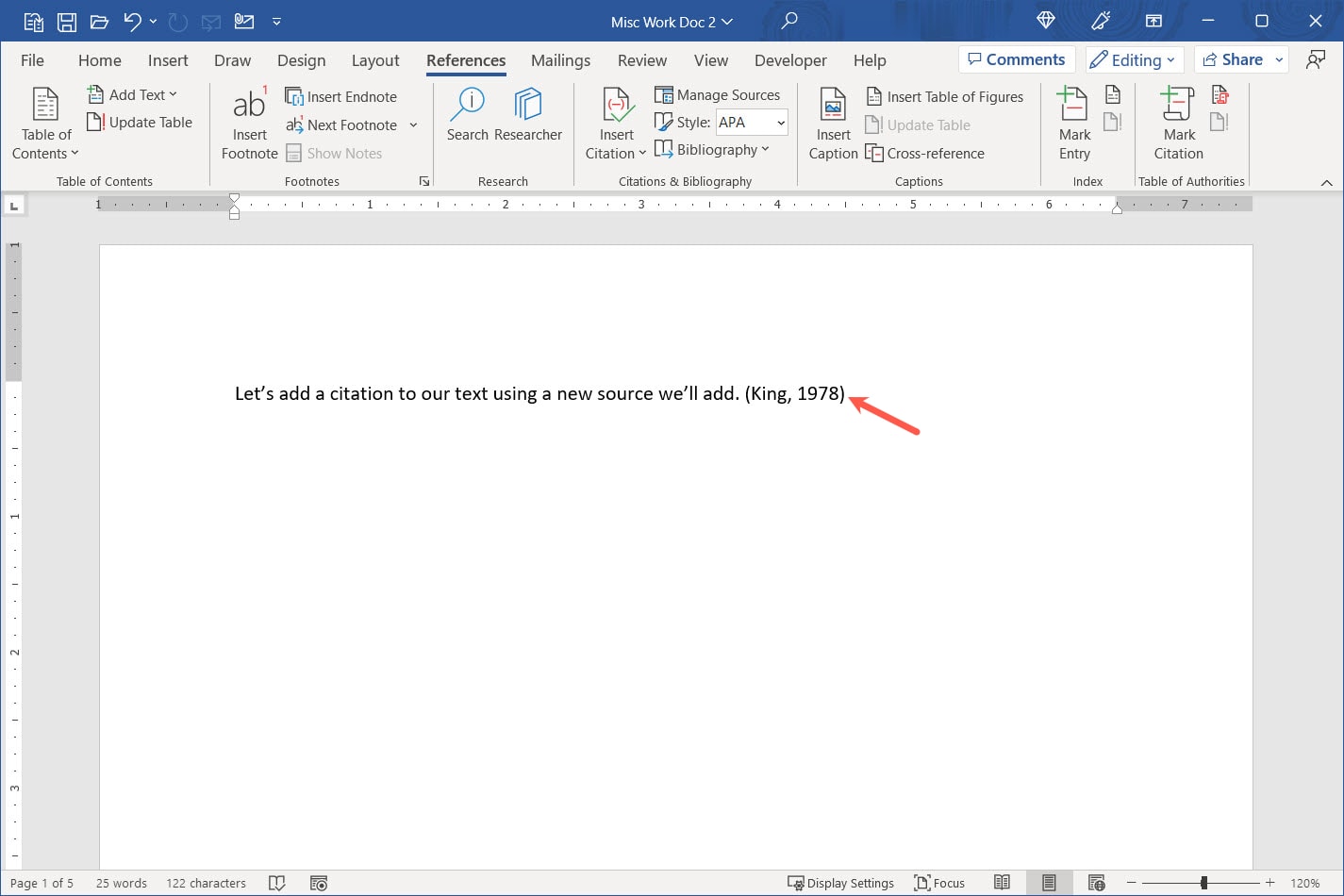 How To Create A Bibliography In Word Digital Trends