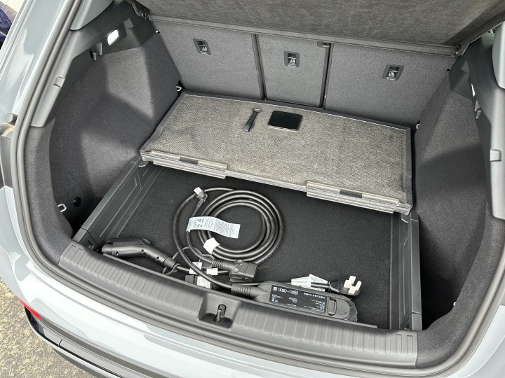 Espace de chargement Audi Q4 E-Tron.