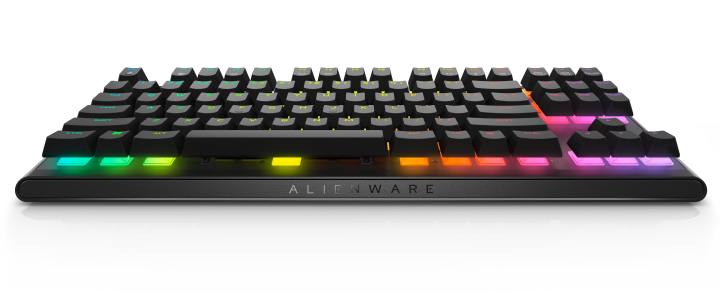 Façade du clavier de jeu Alienware AW420K TKL.