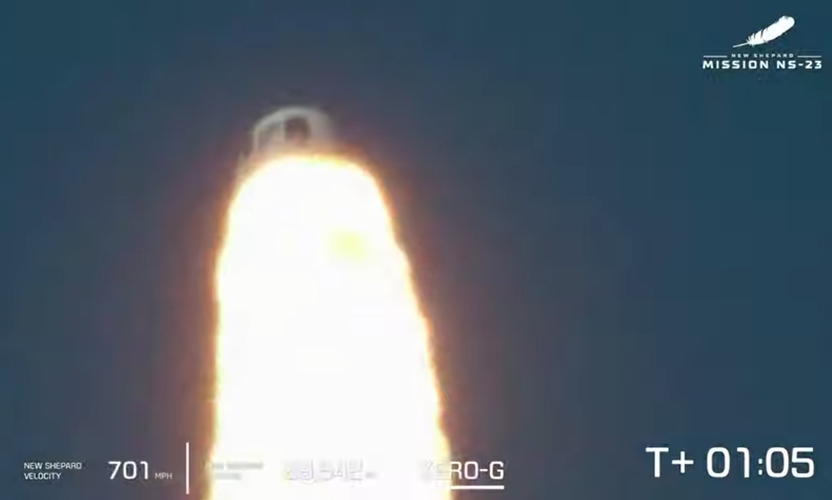 Watch Blue Origin’s rocket explode mid-flight