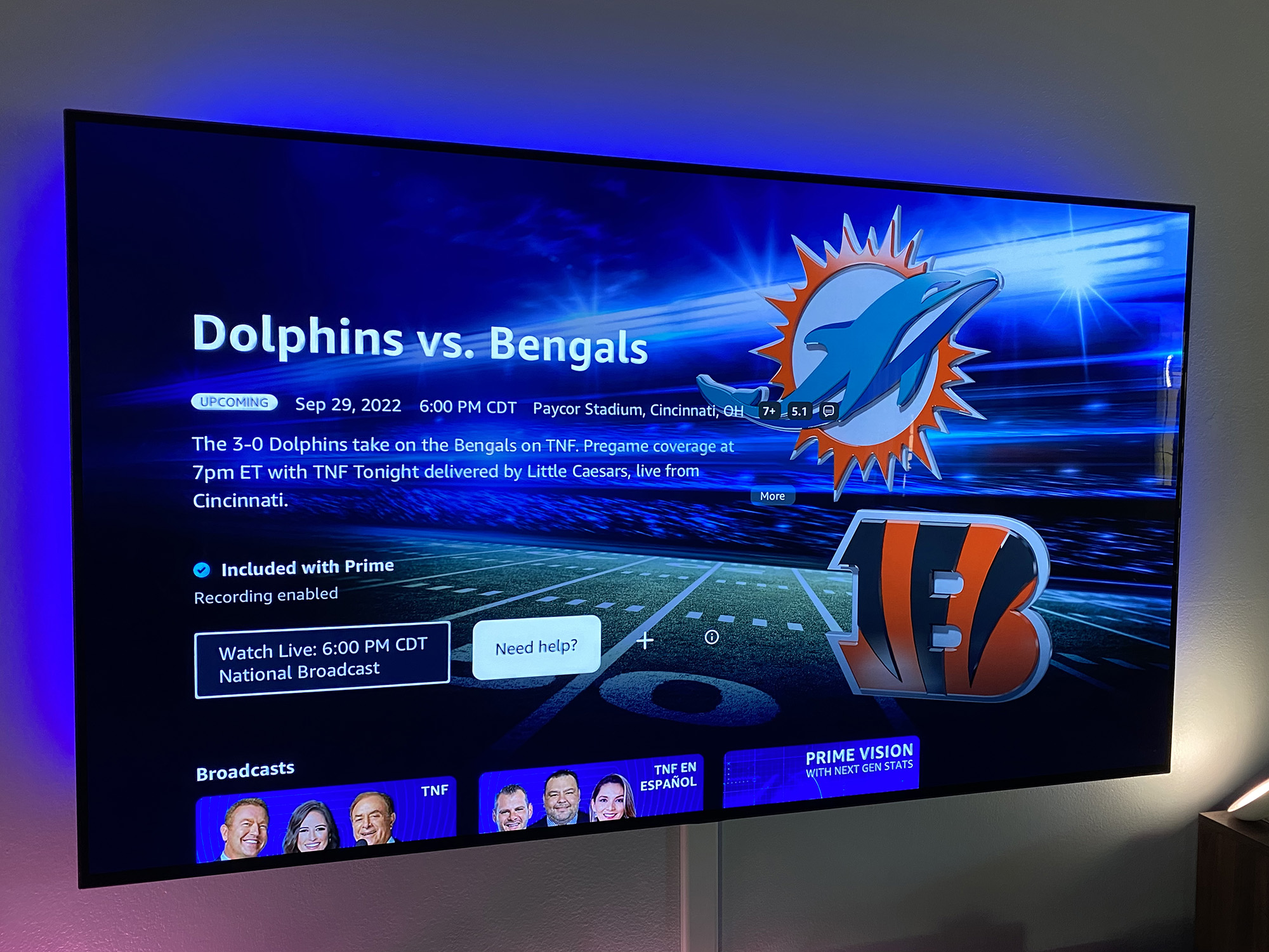 Amazon Prime Videos Thursday Night Football stream is bad for some Digital Trends
