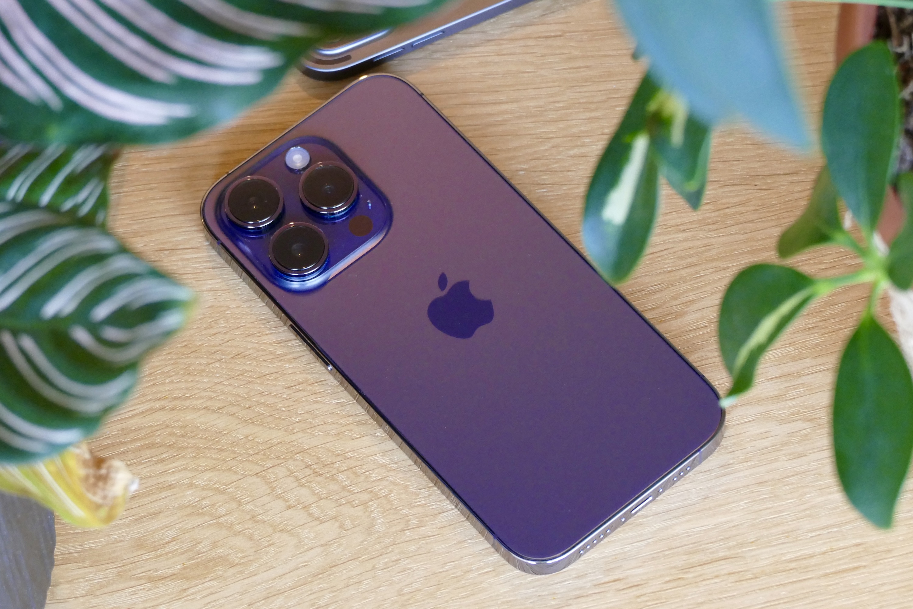 【ープル】 iPhone 14 Pro Max Deep Purple 512GB いします