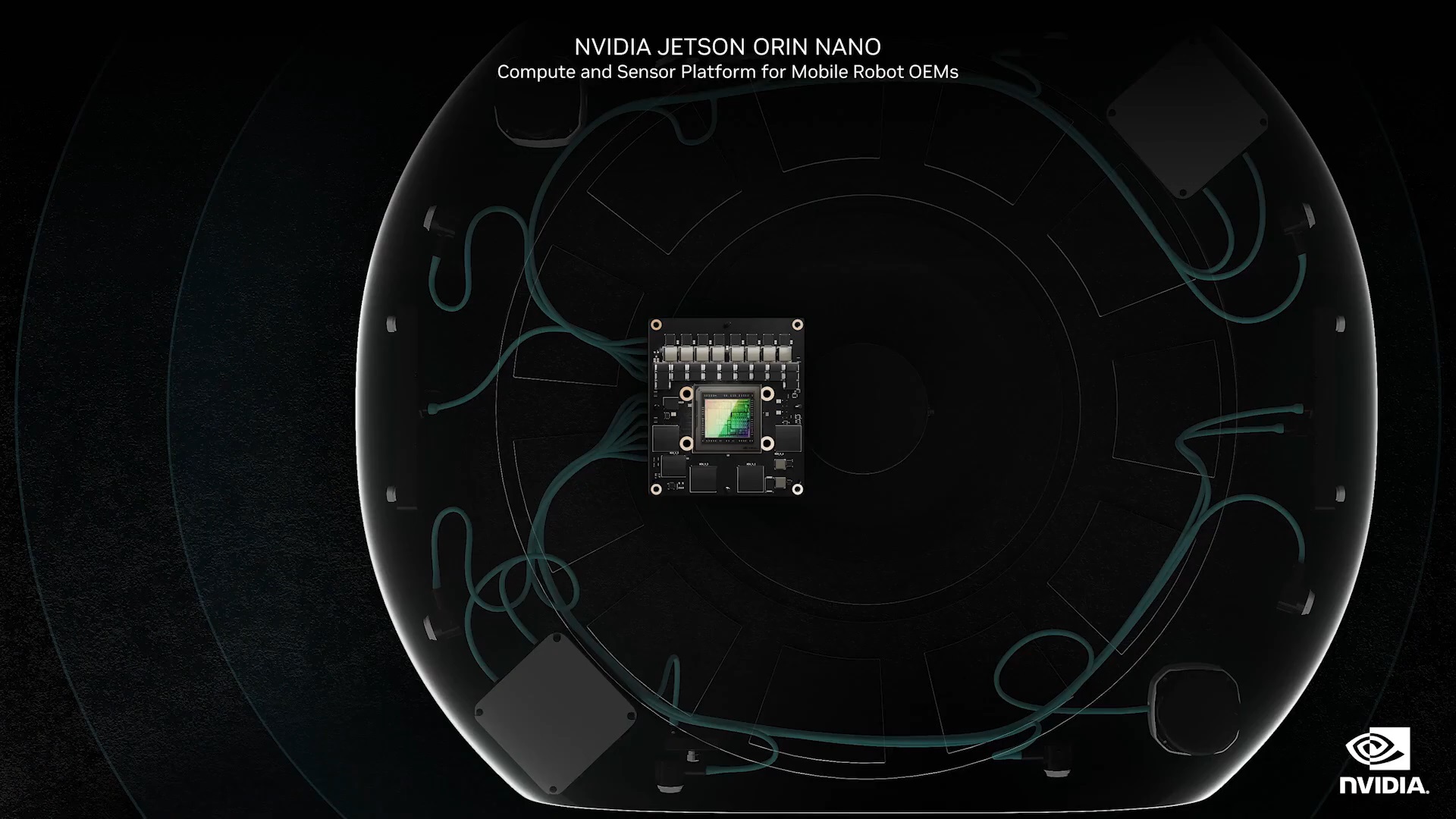 Nvidias Jetson Orin Nano Robotik-Prozessor.