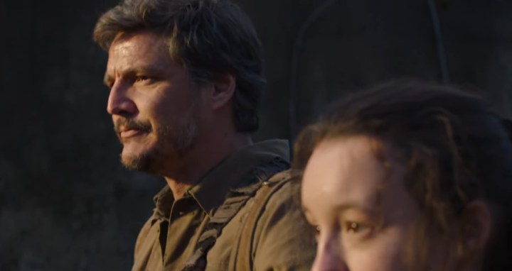 Joel and Ellie in HBO's The Last of Us.
