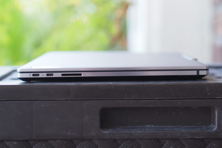 Lenovo ThinkPad Z16 left side view showing ports.
