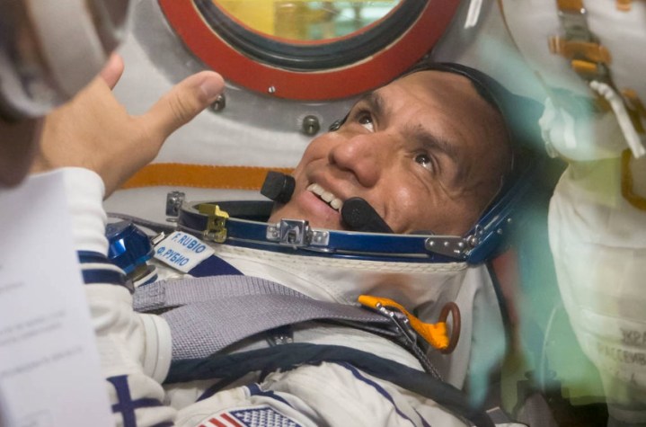 El astronauta de la NASA Frank Rubio.