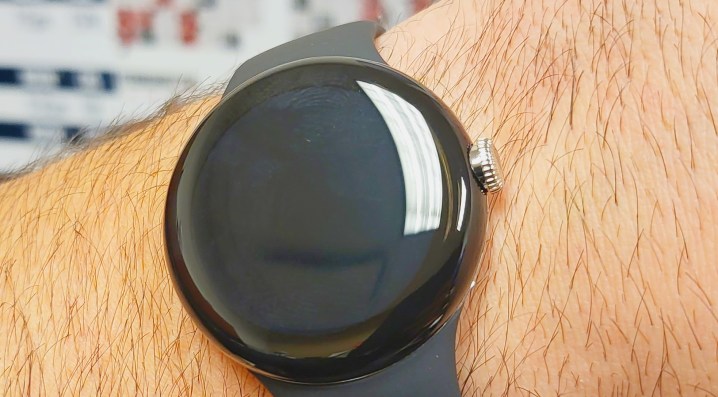 Leaked image of the Pixel Watch