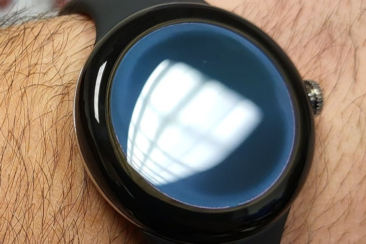 Real-life leaked image of the Pixel watch