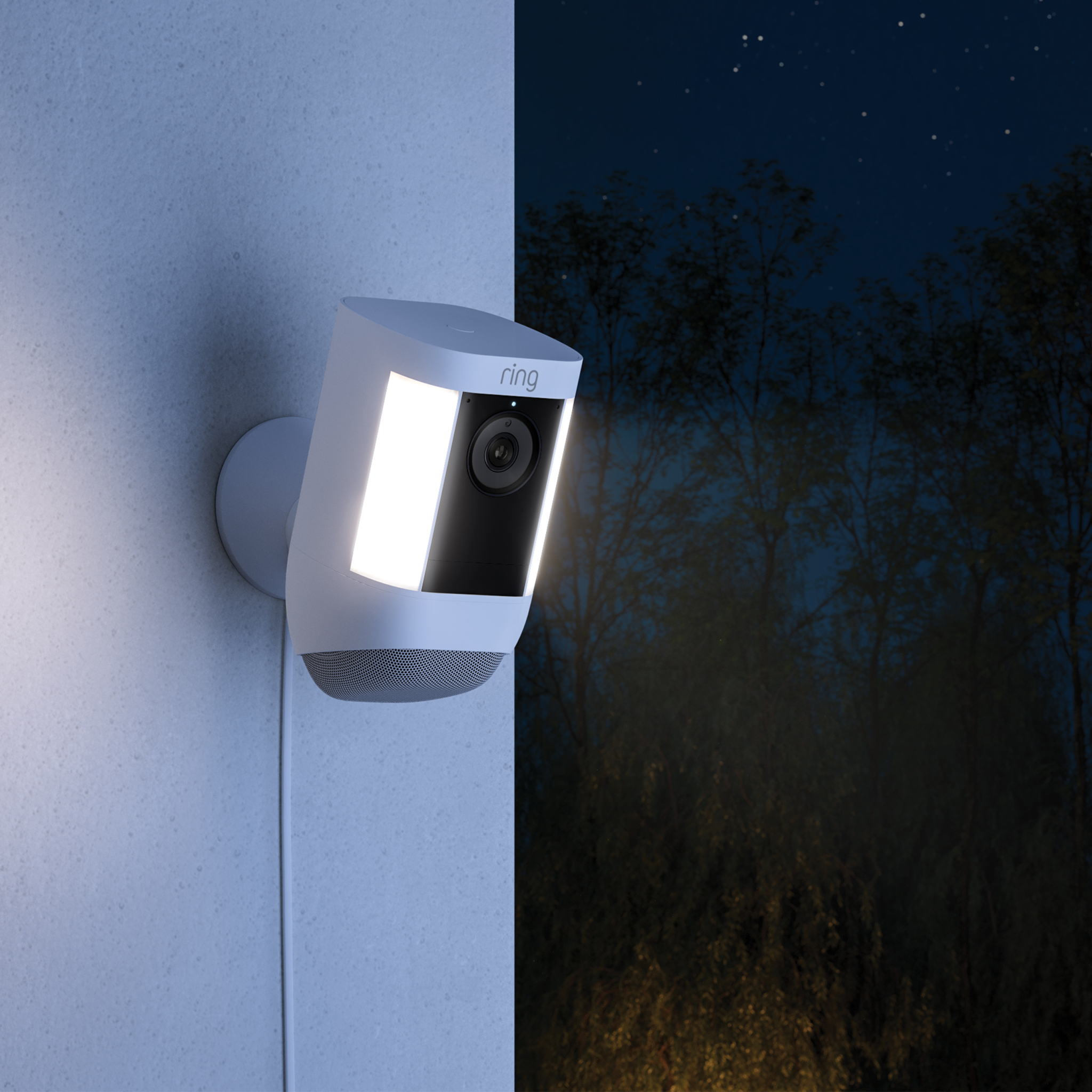 Ring Spotlight Cam Battery HD Security Camera with Built Two-Way