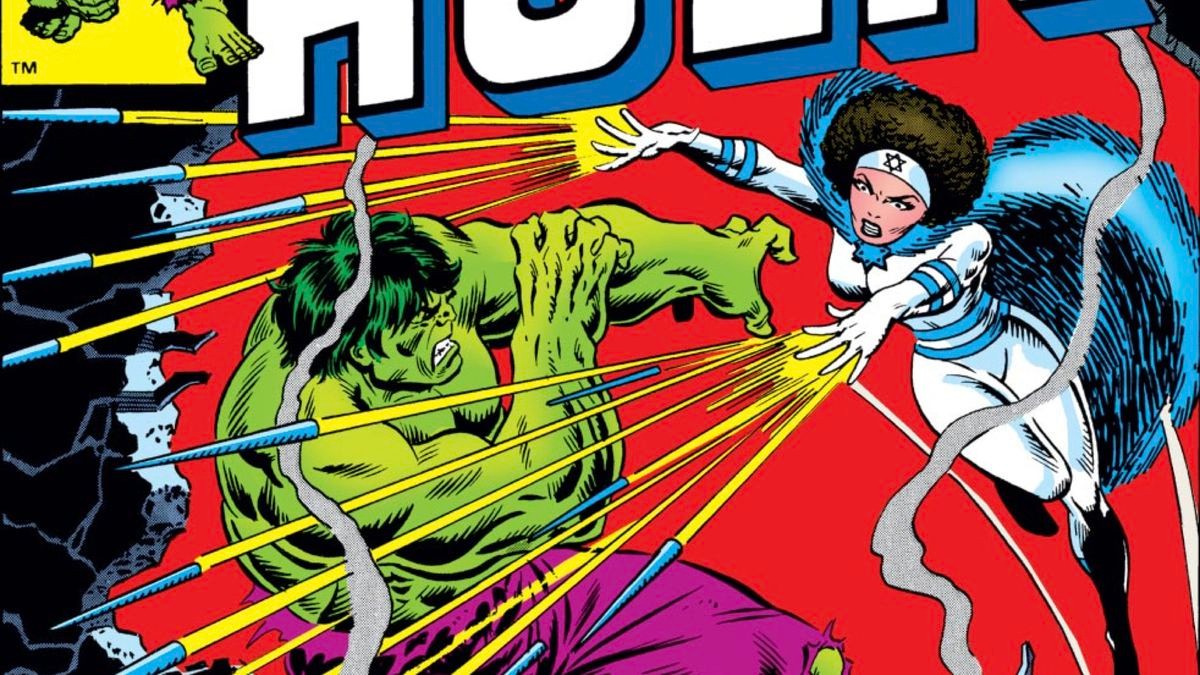 Sabra luta contra o Hulk em uma história em quadrinhos da Marvel.
