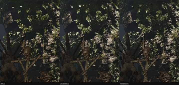 Качество изображения в Shadow of the Tomb Raider.