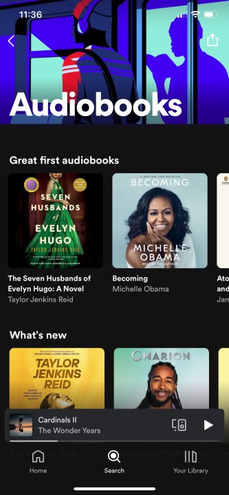 Como usar o Spotify Audiobooks Audiobook7