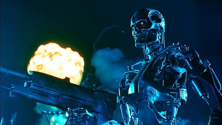 A terminator in Terminator 2: Judgment Day."
