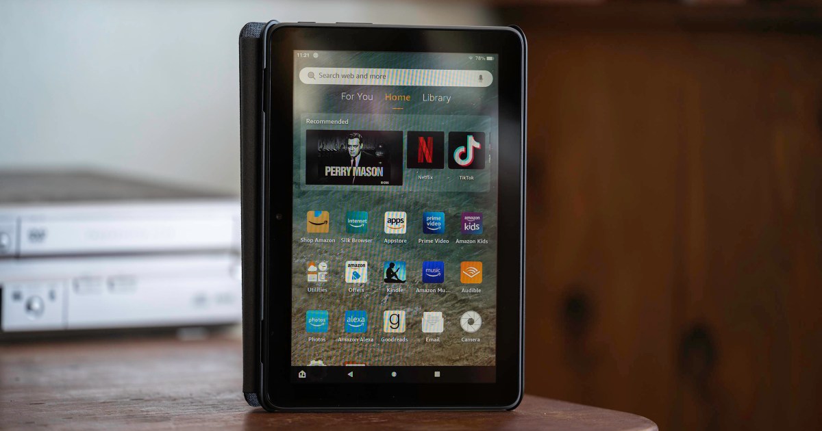 Fire HD 8 Plus (2022) review: a fine tablet if you're subscribed to  Prime - The Verge