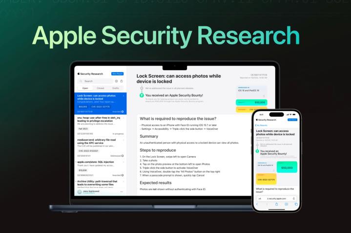 Le site Web Apple Seurity Research propose des ressources pour les chasseurs de primes de bogues.