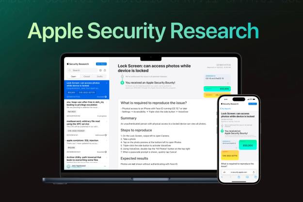 Apple Seurity Research website has resources for bug bounty hunters.
