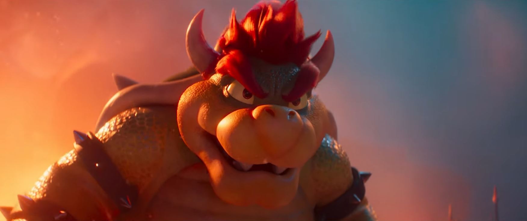 Bowser attacks in The Super Mario Bros. Movie’s first trailer
