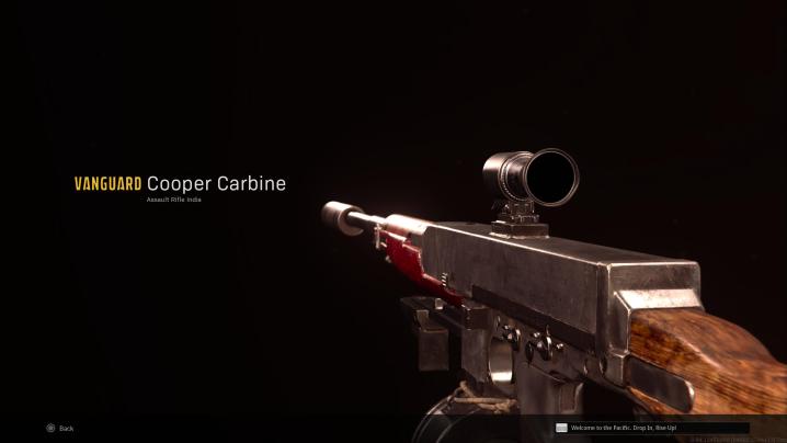 Cooper Carbine di Warzone
