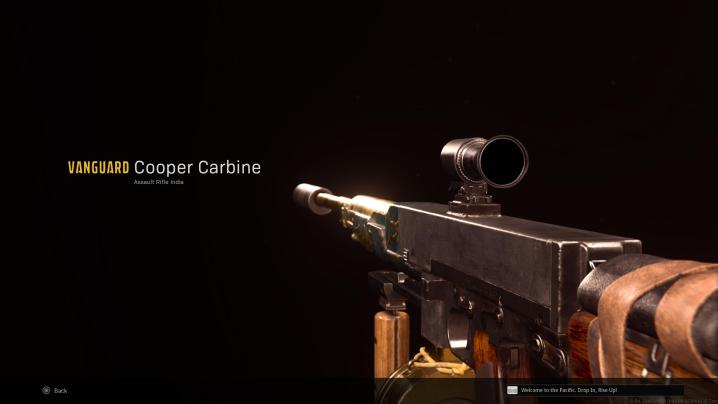 Cooper Carbine في Warzone