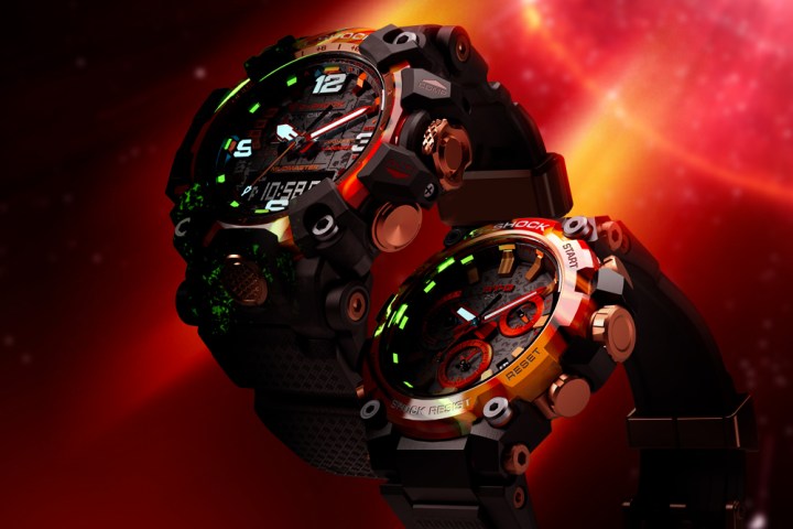 Orologi Casio G-Shock Flare Red per il 40° anniversario.