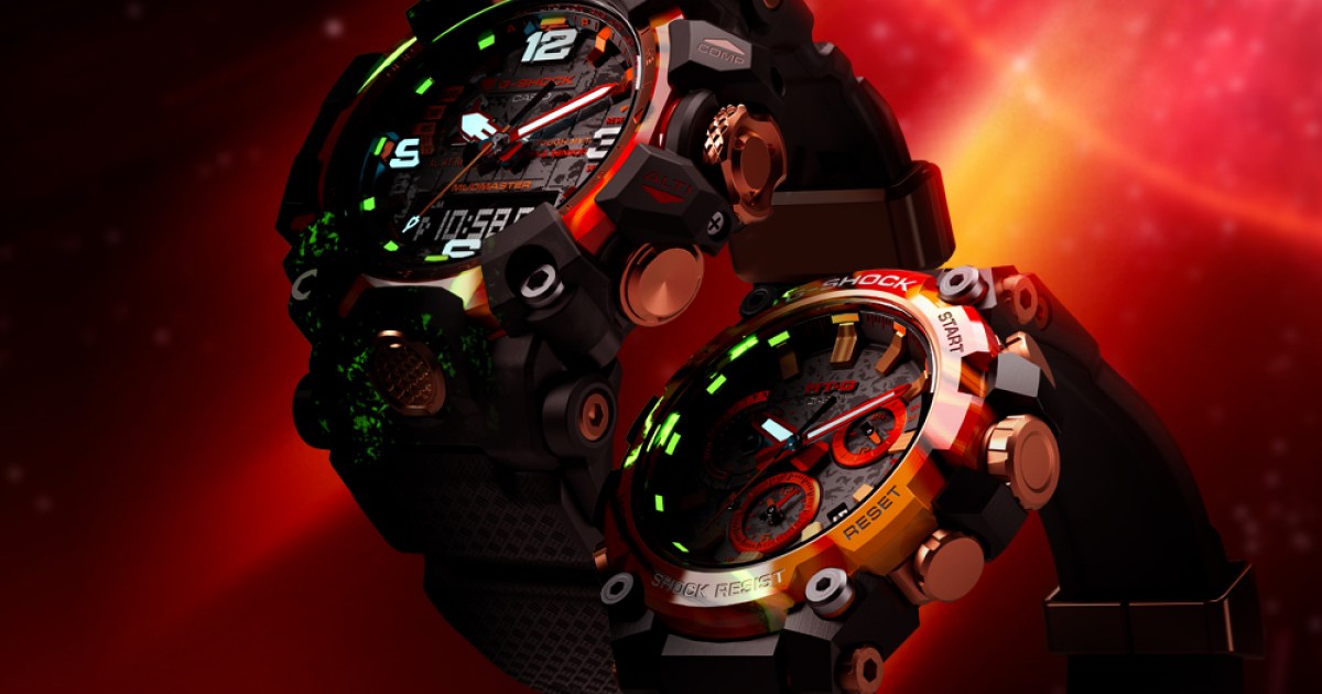 G-Shock\'s first 40th anniversary watches glow in the dark | Digital Trends