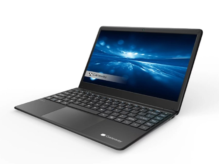 Gateway 14.1-inch Ultra Slim notebook with screen shown.
