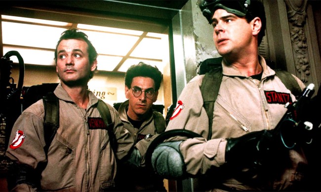 The cast of Ghostbusters.