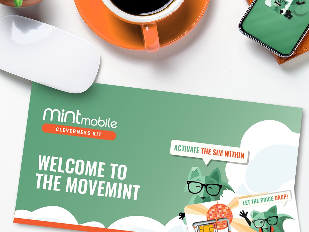 Mint Mobile join the movement materials.