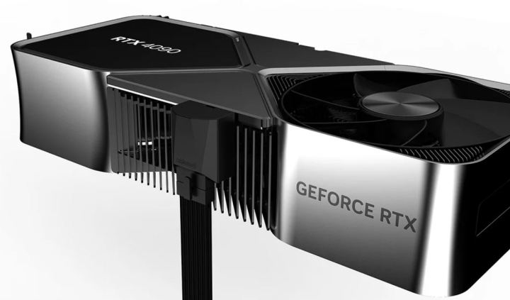 RTX 4090 GPU-এর জন্য CableMod-এর পাওয়ার অ্যাডাপ্টার।