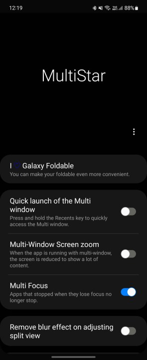 Guide on how to run full screen apps on the external display of Samsung Galaxy Z Flip 4?