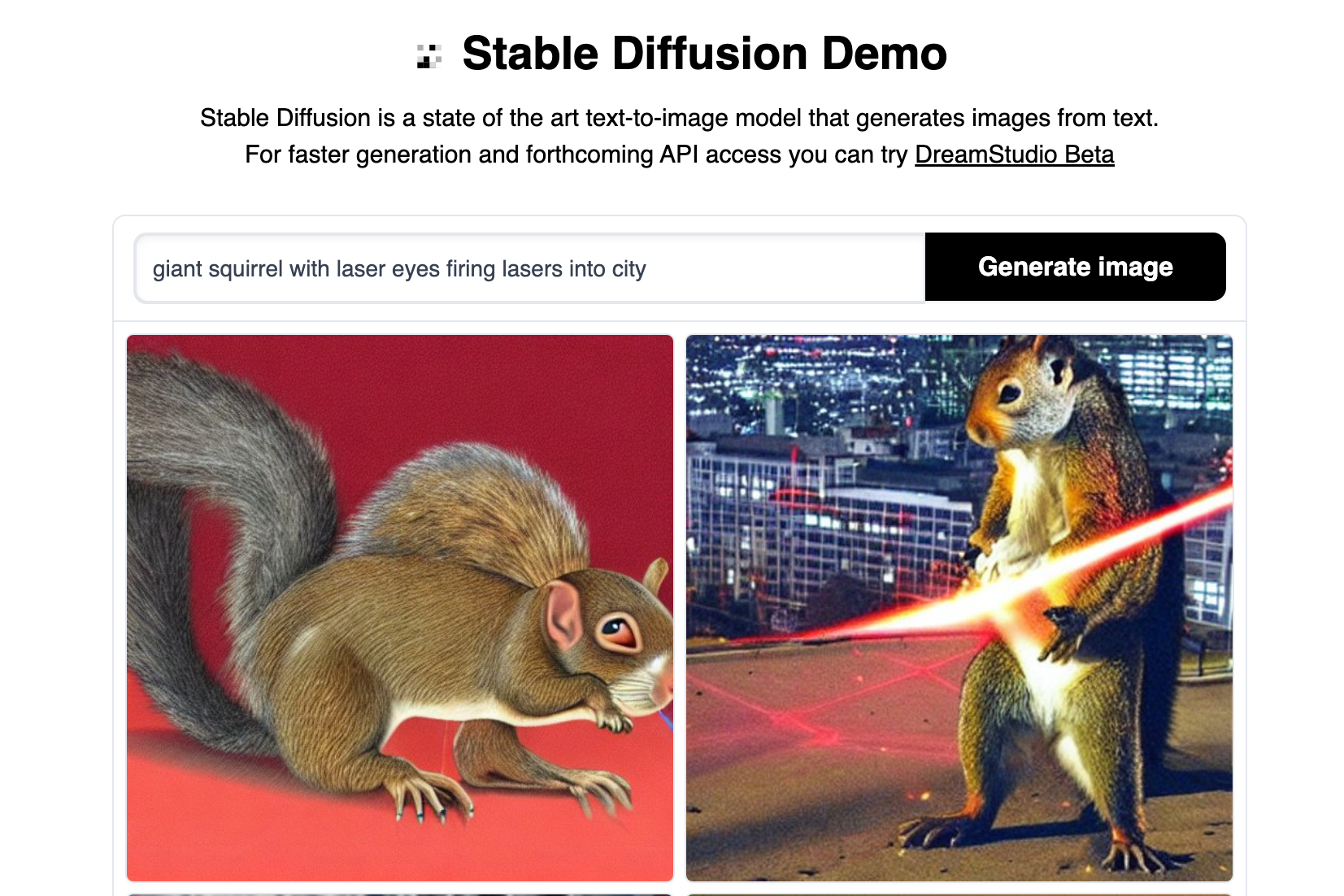 Stable Diffusion-Demo.