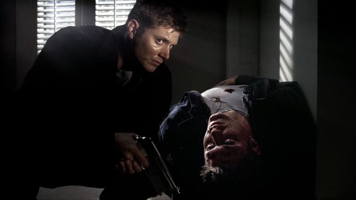 Jensen Ackles y Jared Padalecki en Sobrenatural.