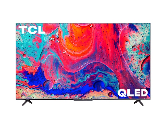 Imagen de producto de Google TV inteligente QLED 4K UHD de la serie TCL Clase 5 de 65 pulgadas.