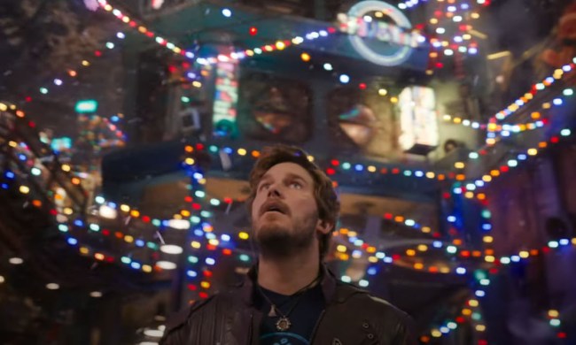 Chris Pratt in The Guardians of the Galaxy Holiday Special.