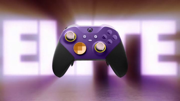 A customized Xbox Elite Series 2 controller made in Design Lab.